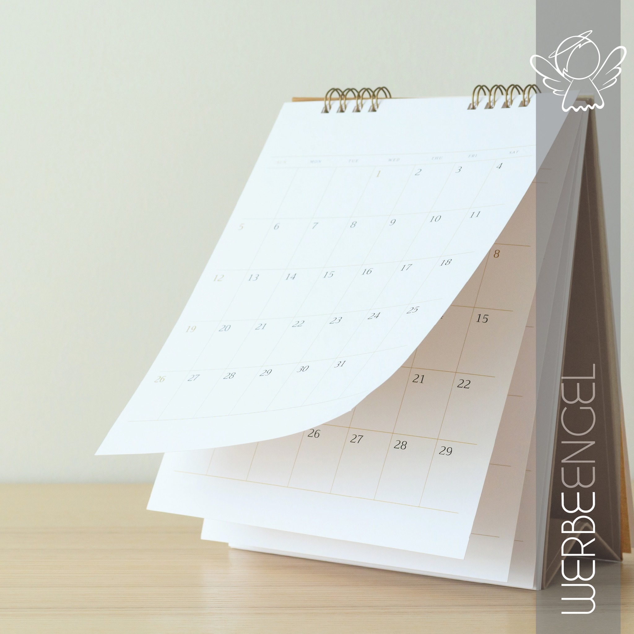 Alles wird digital aber die meisten von uns mögen trotzdem nicht auf ihren Kalender am Schreibtisch, in der Küche oder dem Bad verzichten.
Das Jahr neigt sich langsam dem Ende und da Kalender auch ein praktisches Geschenk für eure Kunden sind, lasst uns doch gemeinsam schauen welche Art von Kalender für eure Kunden genau das richtige wäre.
